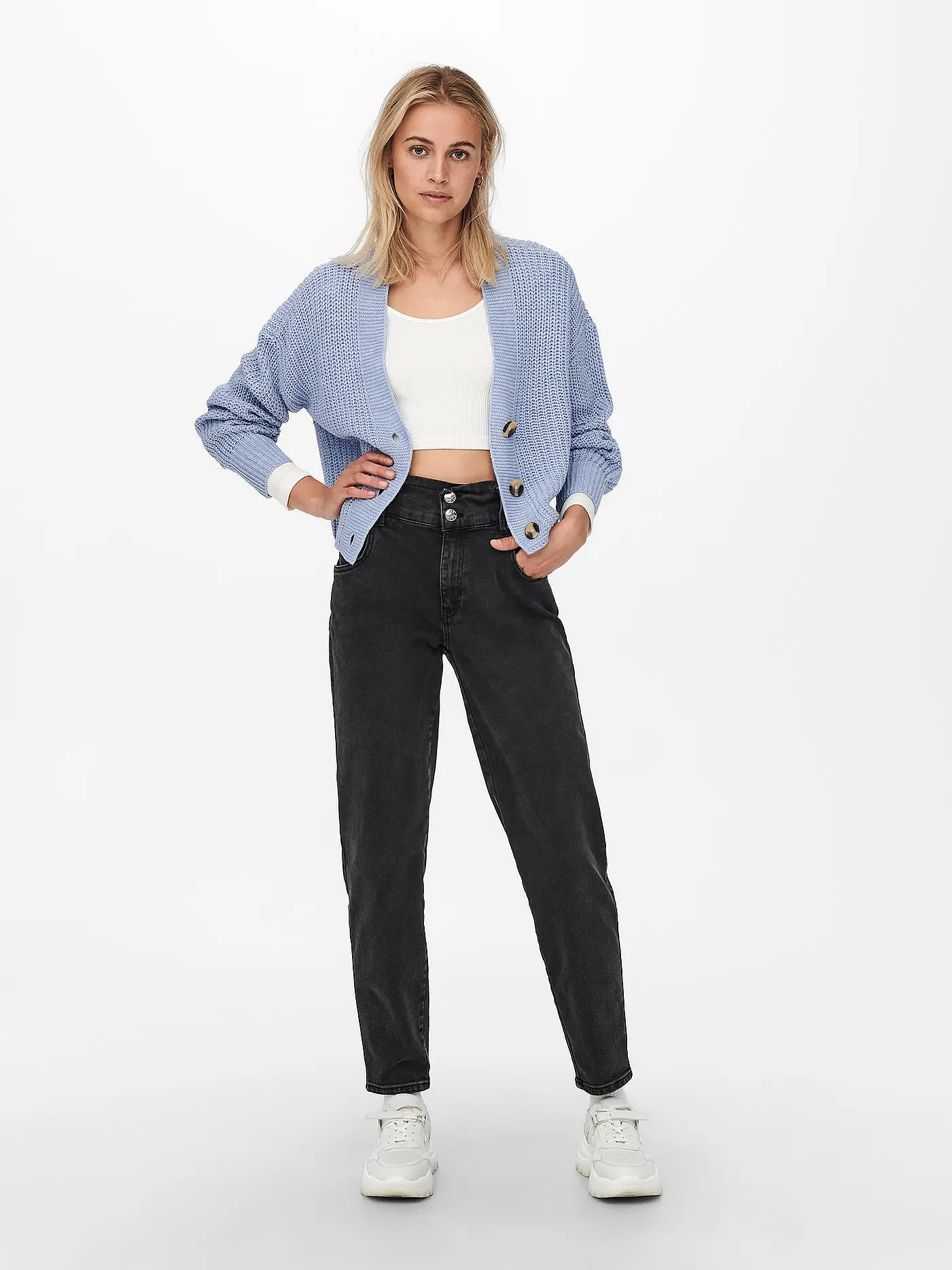 ONLY | Cardigan ONLCAROL | hellblau